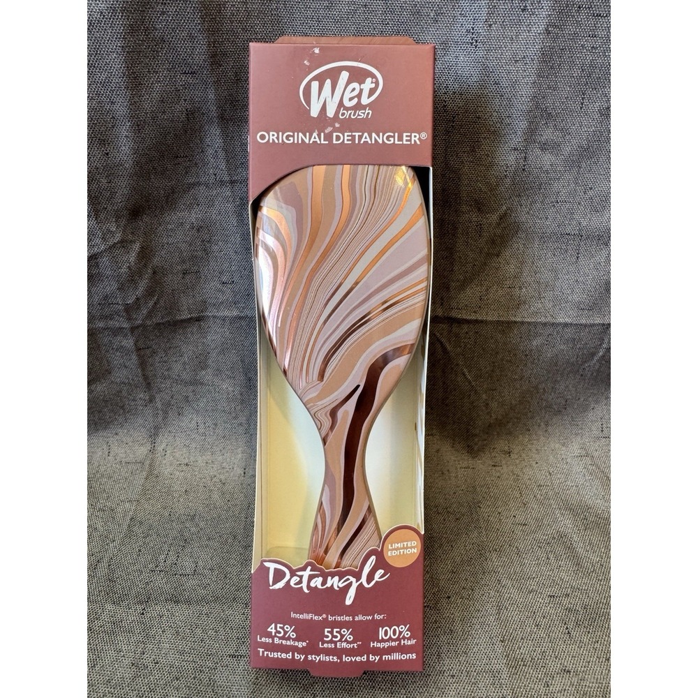Wet Brush Original Detangler Intelliflex Hairbrush~LIMITED EDITION~Copper Bronze